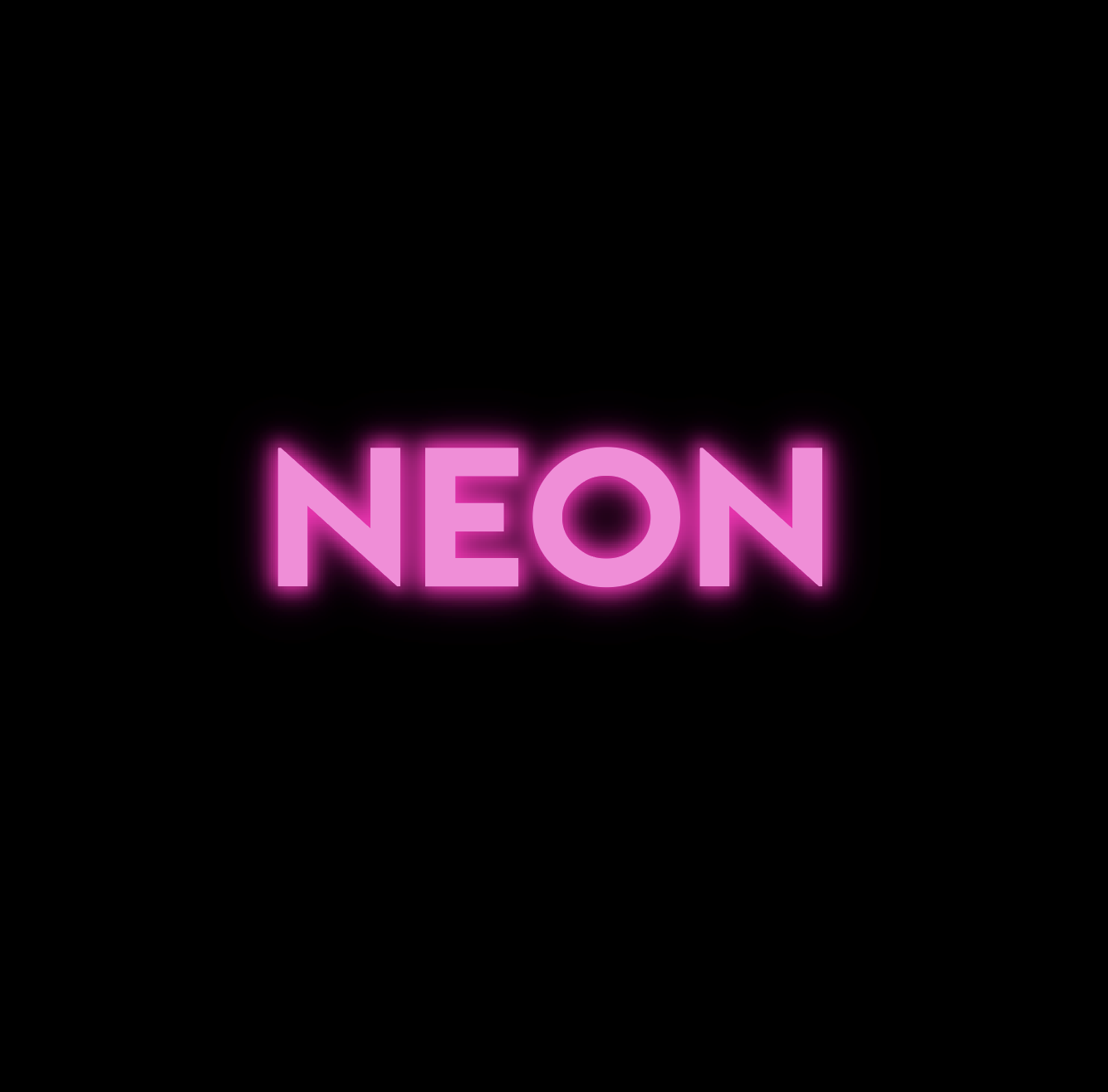 Neon 80s Inspired Image created in Illustrator