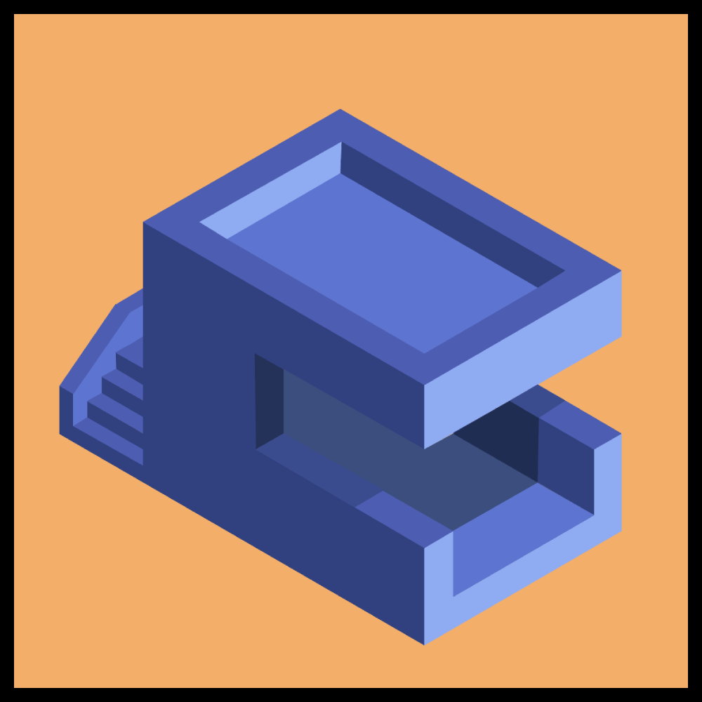 Isometric Image created in Illustrator