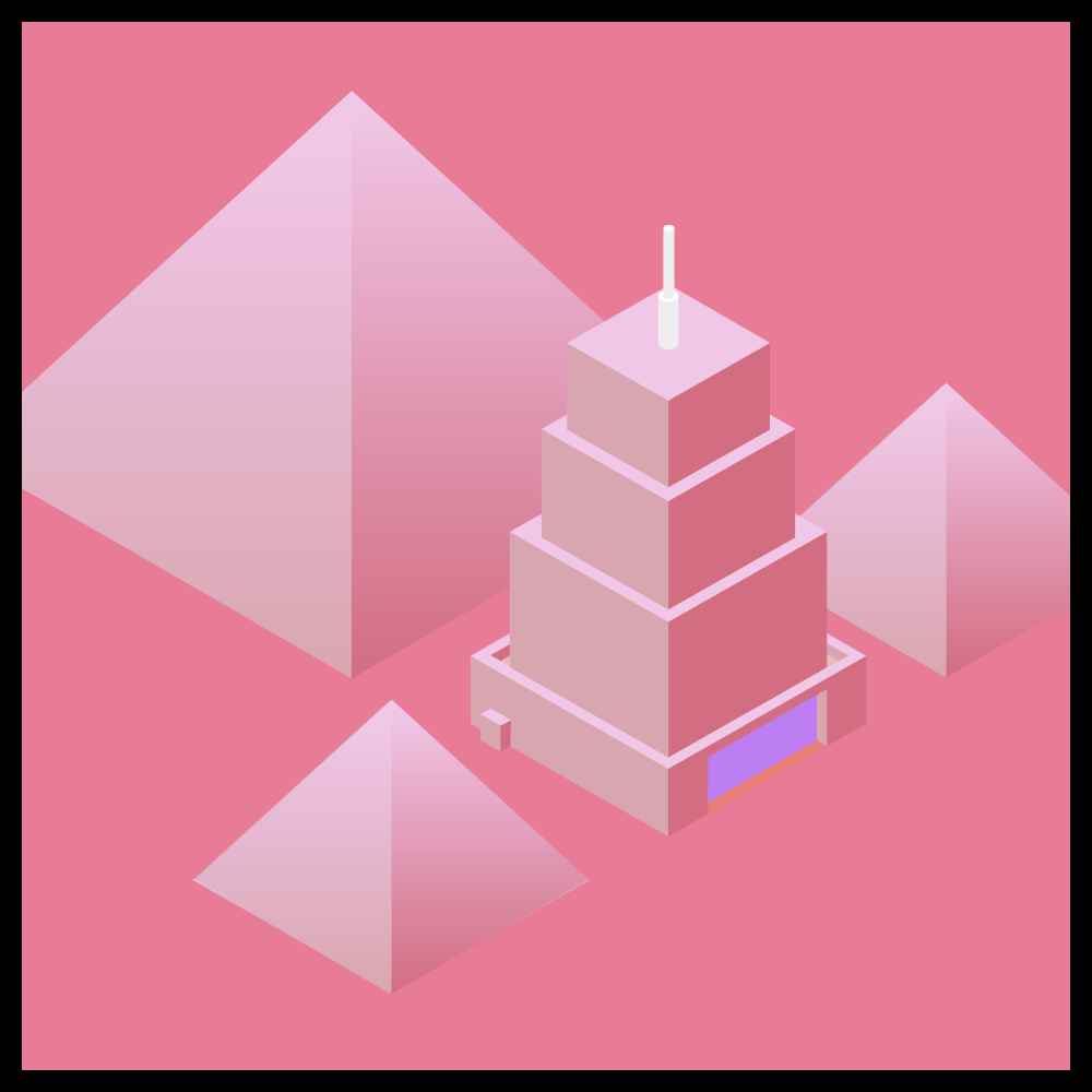 Isometric Image created in Illustrator