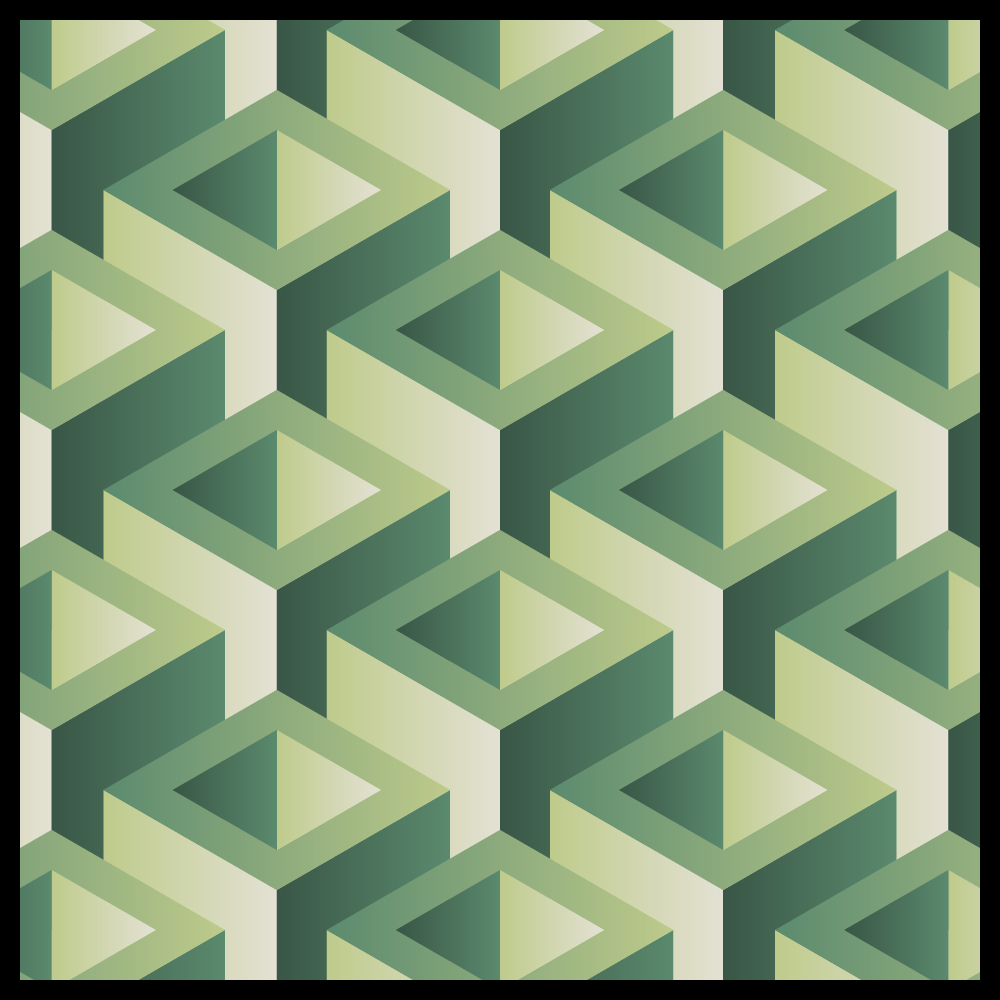 A pattern inspired by the film Metropolis created in Illustrator