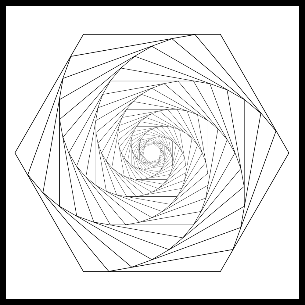 A repeating pattern created in Illustrator