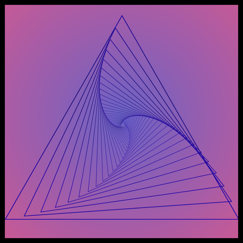 A repeating pattern created in Illustrator