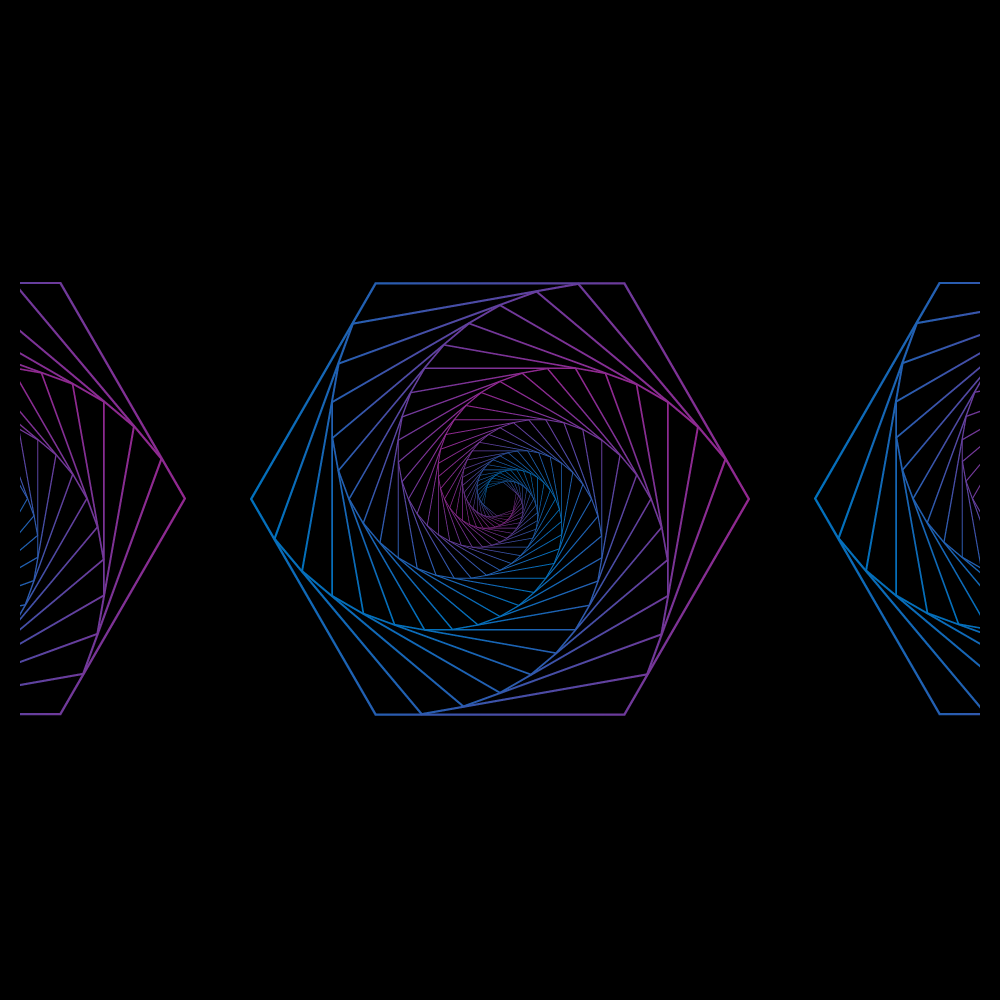 A repeating pattern created in Illustrator