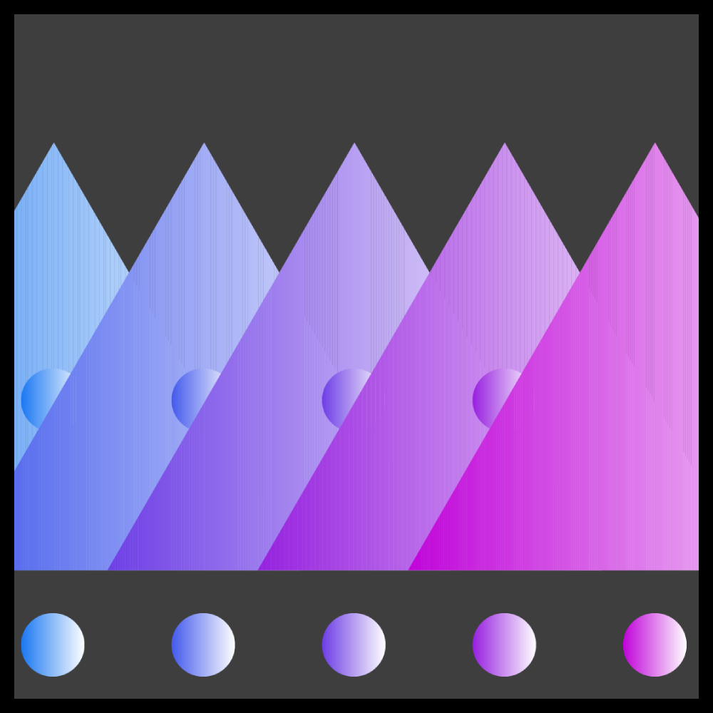 A pattern created in Illustrator